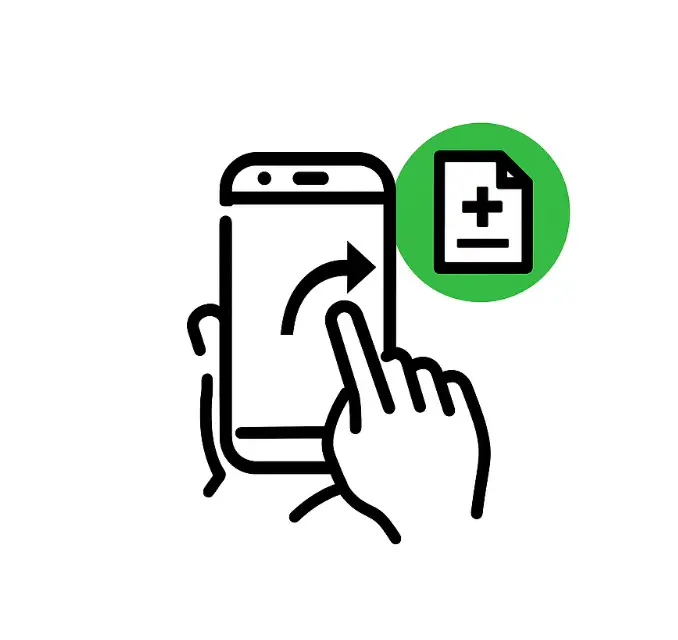 処方せんを撮影して送信するイメージ